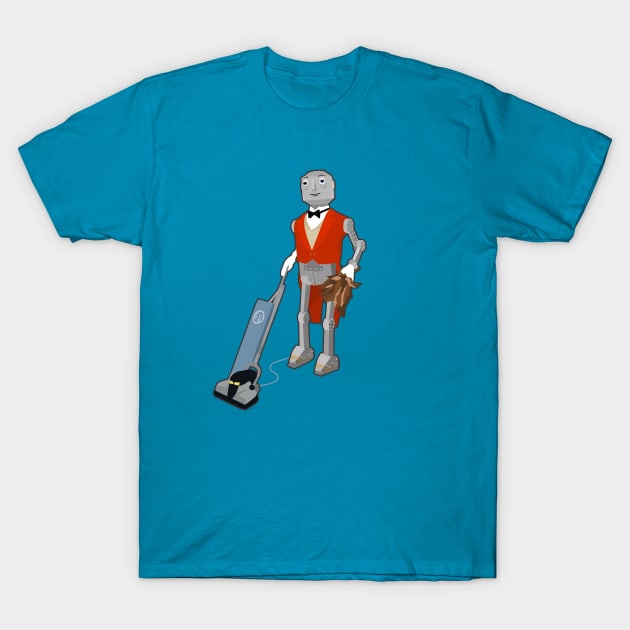 Horizons Robot Butler T-Shirt by Radical Rad